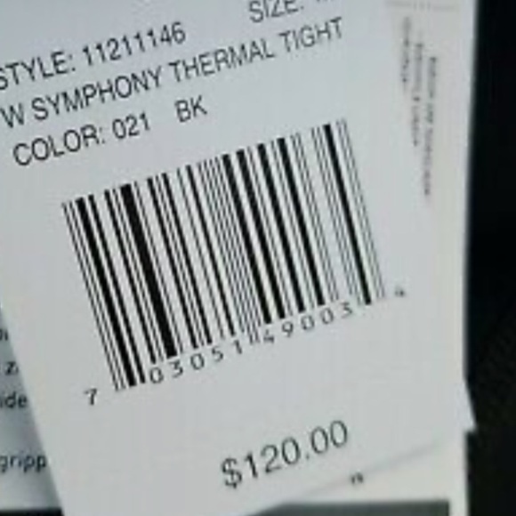 Pearl Izumi Tights Elite Symphony Thermal Cycling Tight Size Small - Picture 11 of 11